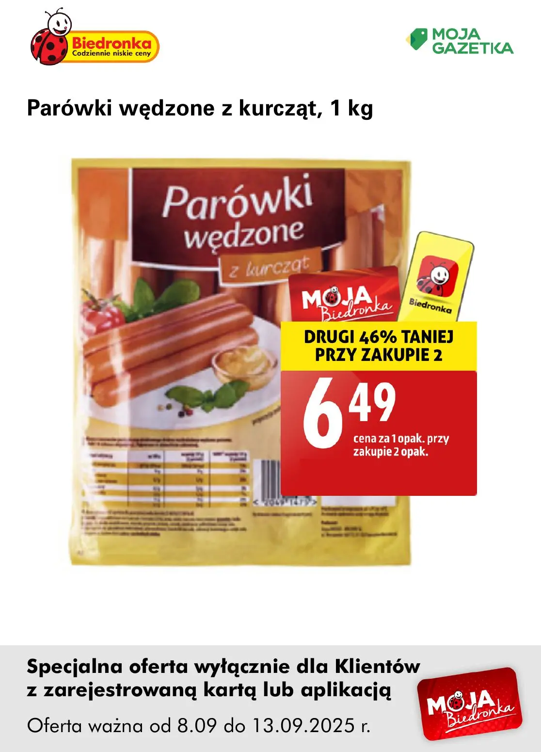 gazetka promocyjna Biedronka Oferta z kartą Moja Biedronka - Strona 24