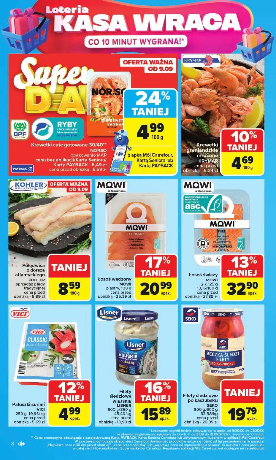 gazetka promocyjna Carrefour Market Loteria kasa wraca - Strona 8