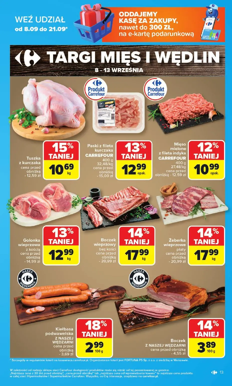 gazetka promocyjna Carrefour Market Loteria kasa wraca - Strona 13