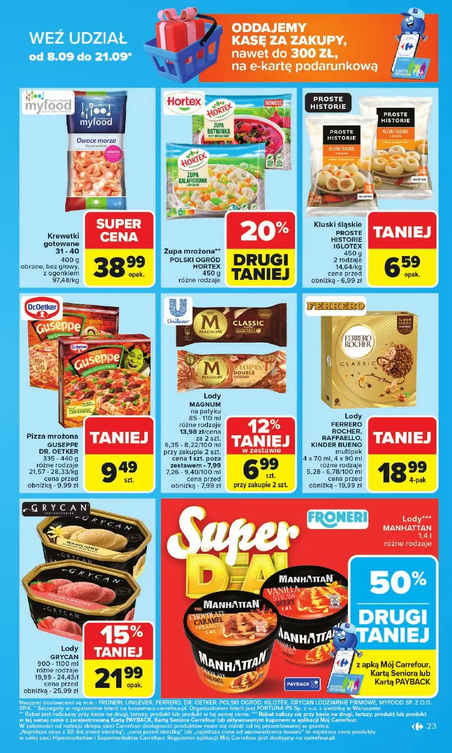 gazetka promocyjna Carrefour Market Loteria kasa wraca - Strona 23
