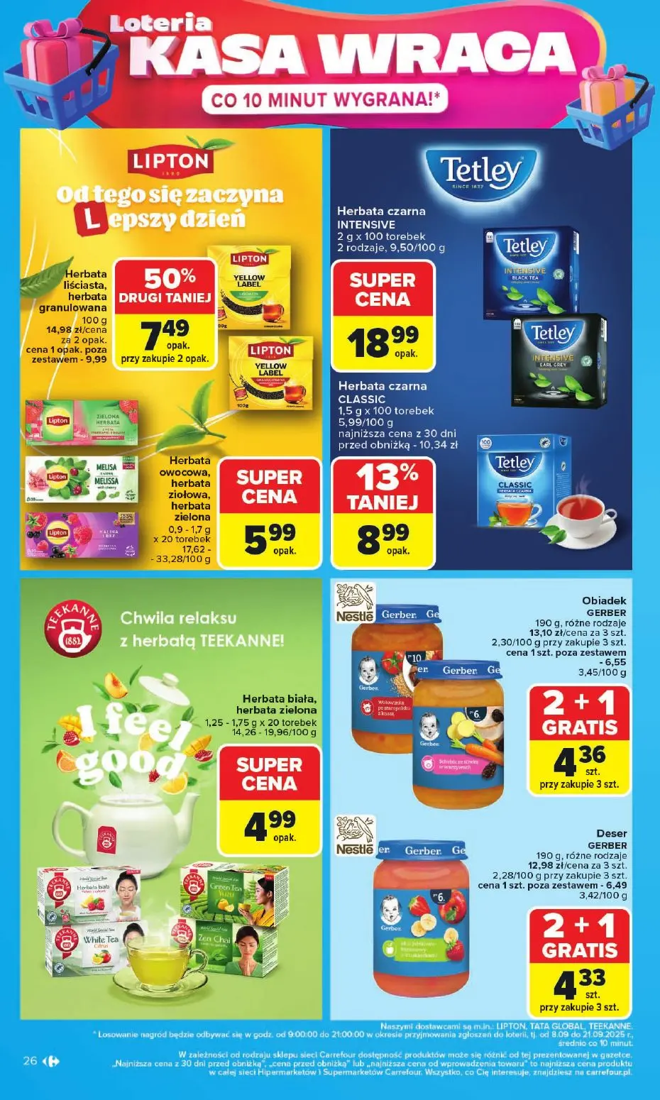 gazetka promocyjna Carrefour Market Loteria kasa wraca - Strona 26