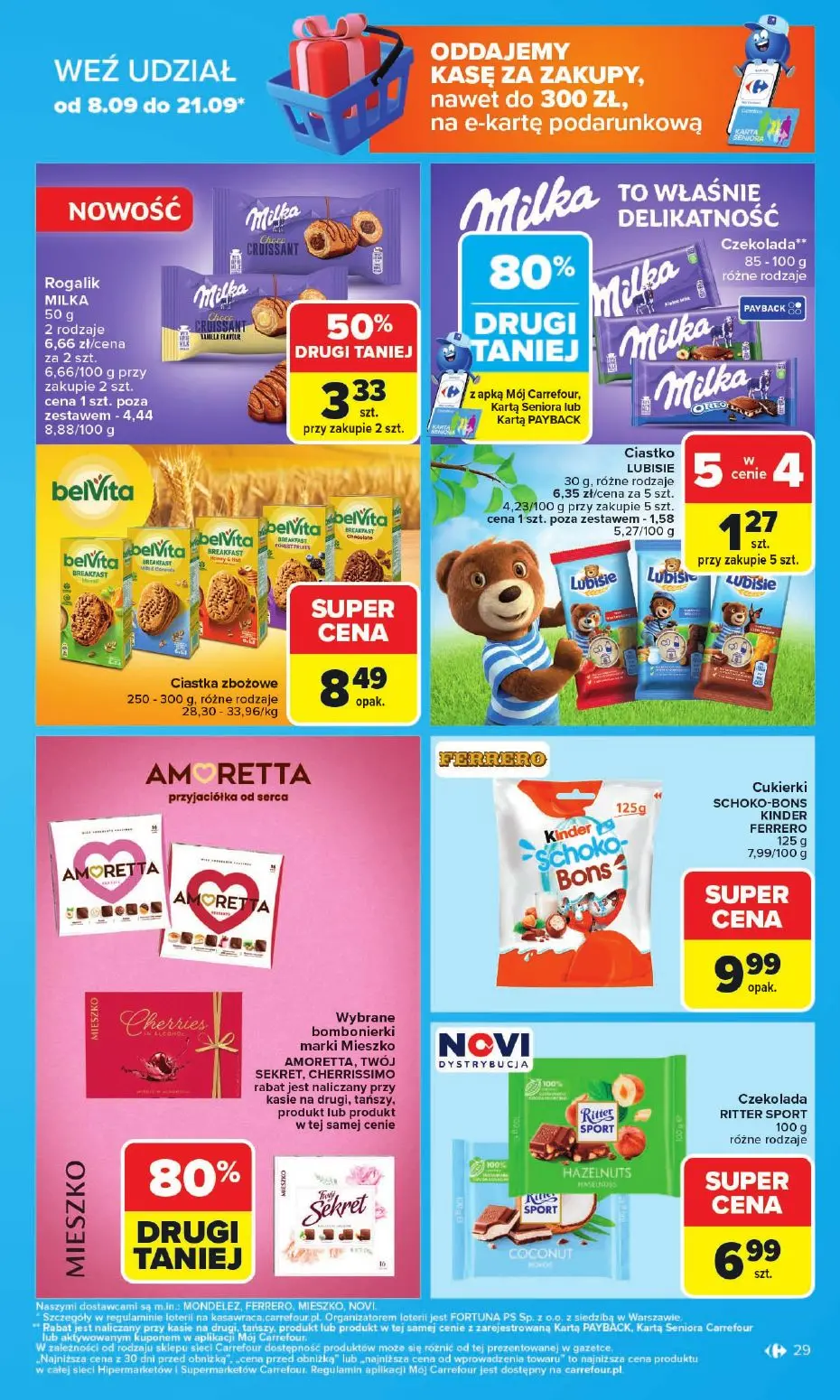 gazetka promocyjna Carrefour Market Loteria kasa wraca - Strona 29