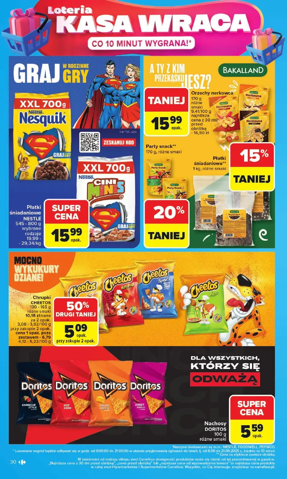 gazetka promocyjna Carrefour Market Loteria kasa wraca - Strona 30