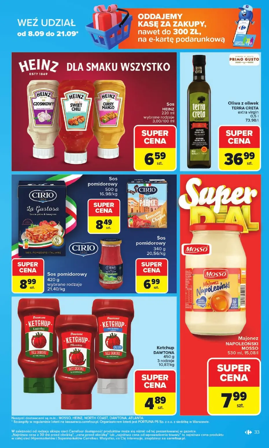 gazetka promocyjna Carrefour Market Loteria kasa wraca - Strona 33