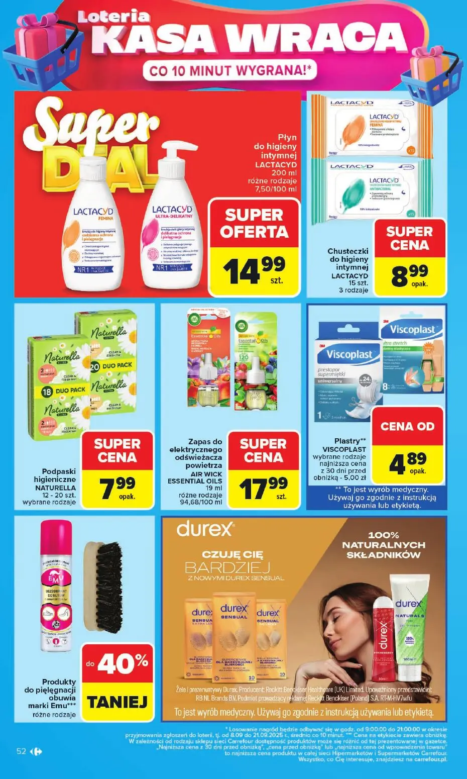 gazetka promocyjna Carrefour Market Loteria kasa wraca - Strona 52