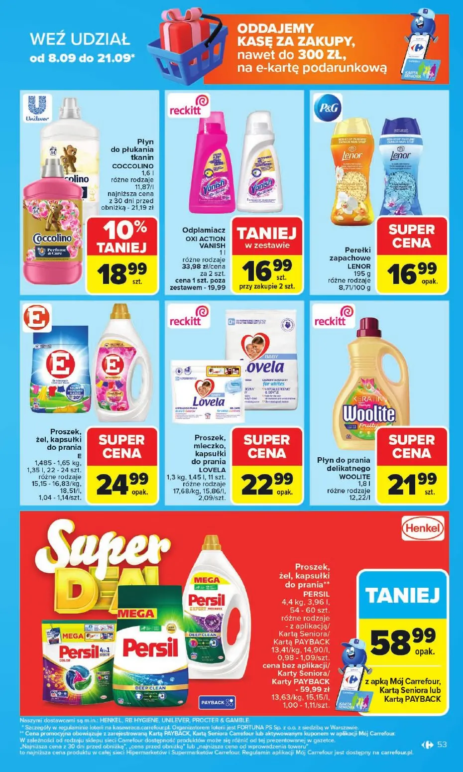 gazetka promocyjna Carrefour Market Loteria kasa wraca - Strona 53