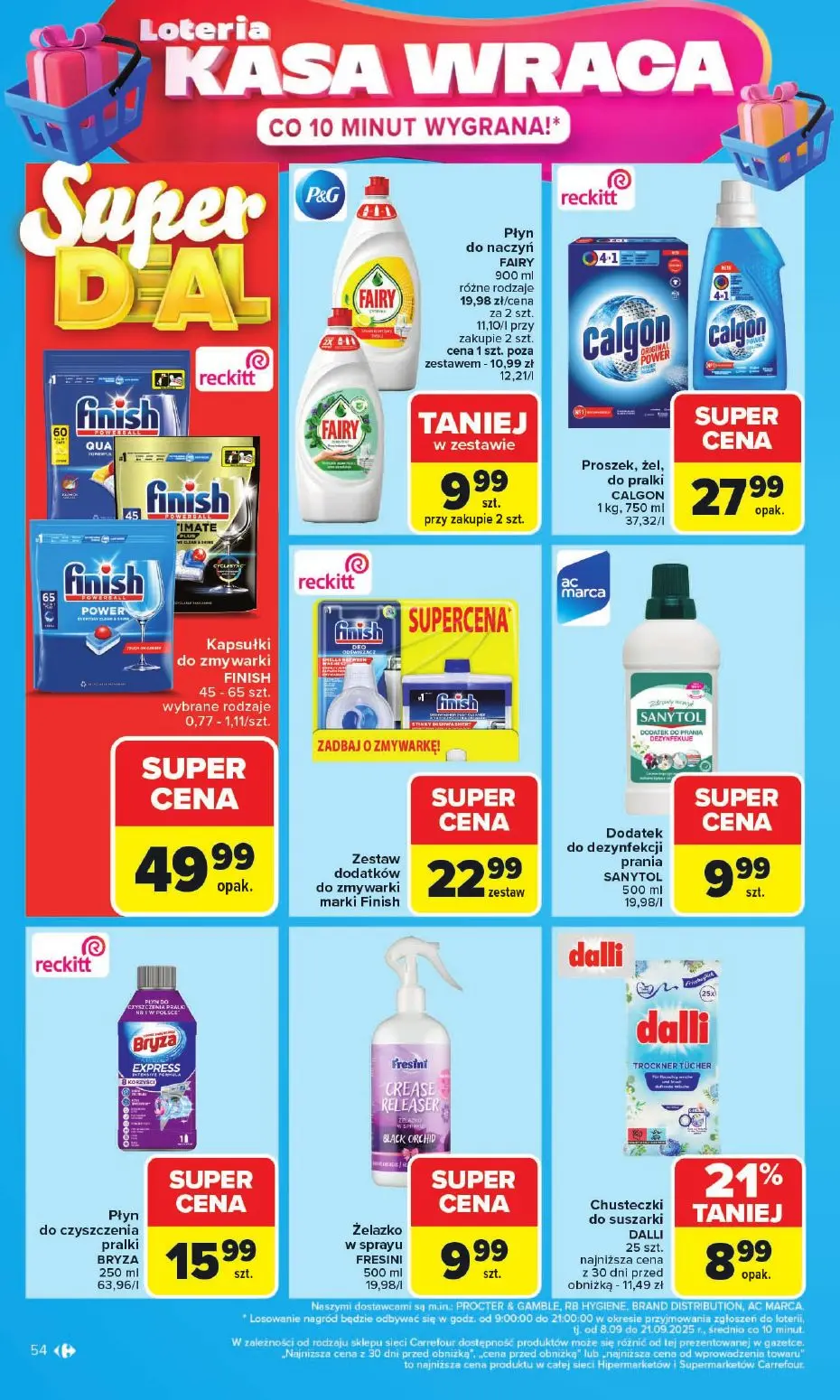 gazetka promocyjna Carrefour Market Loteria kasa wraca - Strona 54