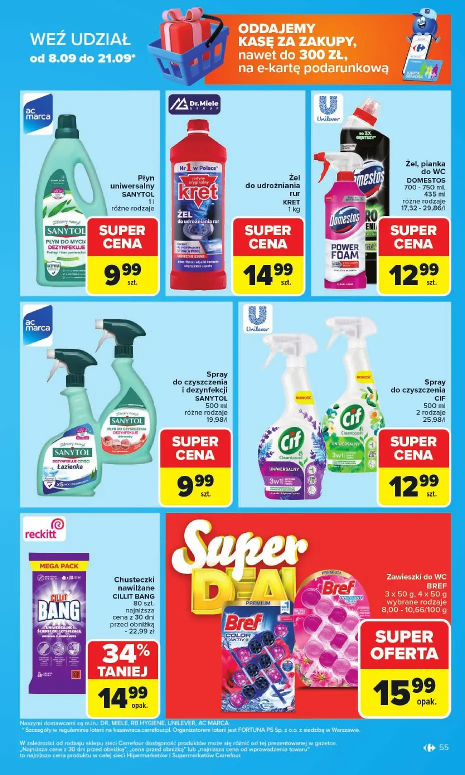gazetka promocyjna Carrefour Market Loteria kasa wraca - Strona 55