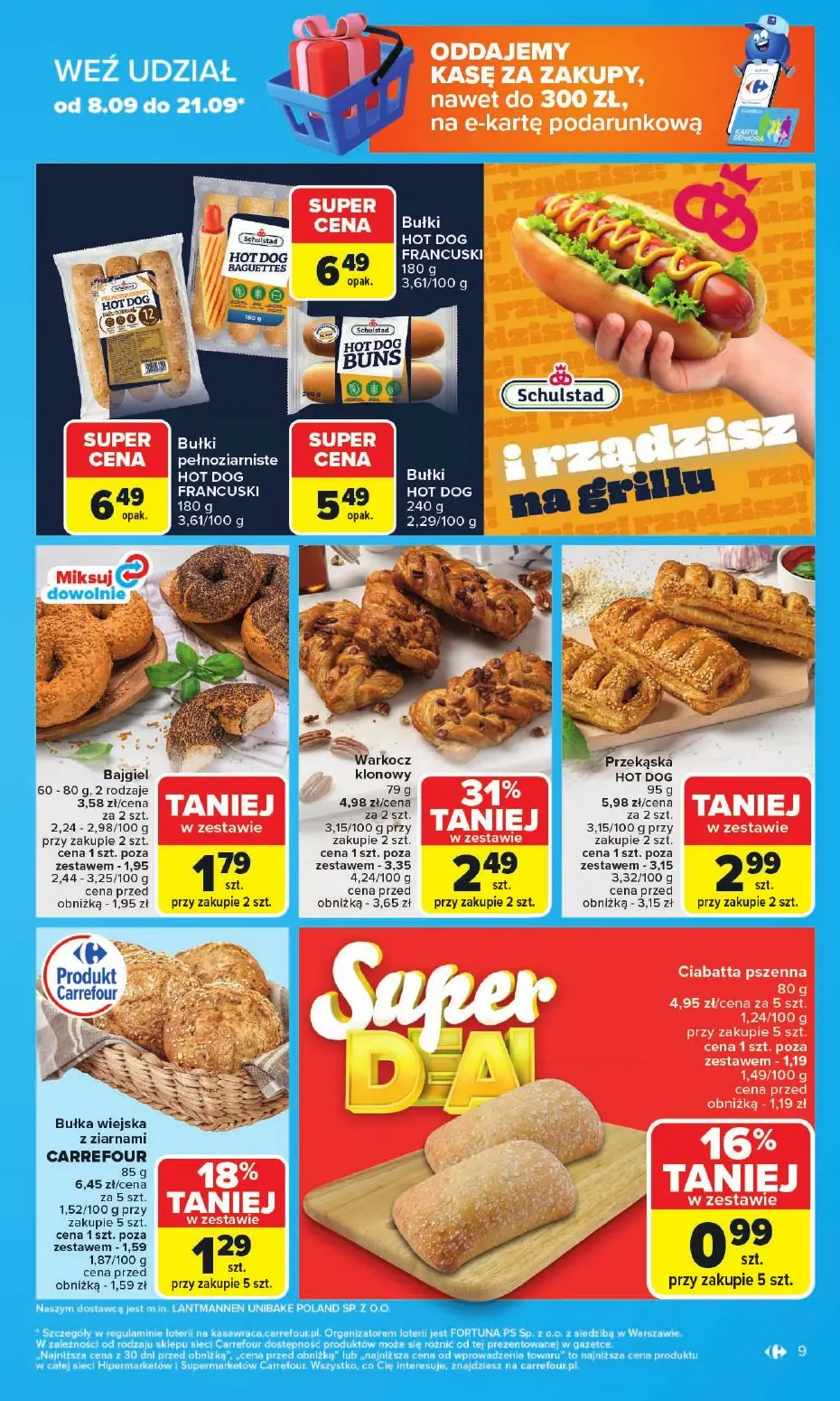 gazetka promocyjna Carrefour Loteria kasa wraca - Strona 9