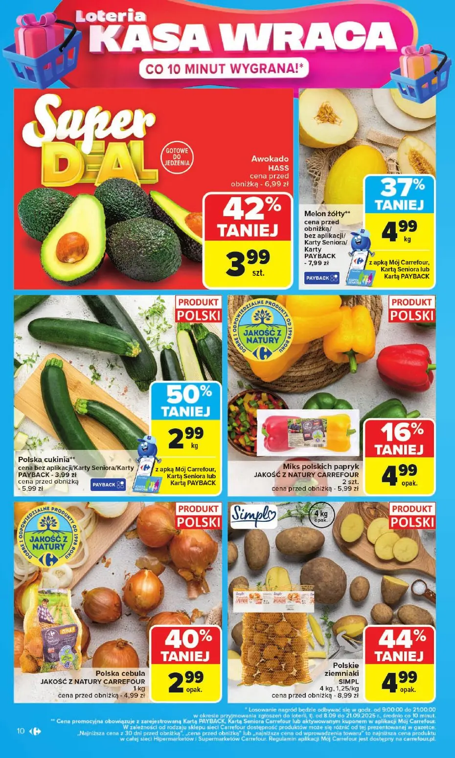 gazetka promocyjna Carrefour Loteria kasa wraca - Strona 10