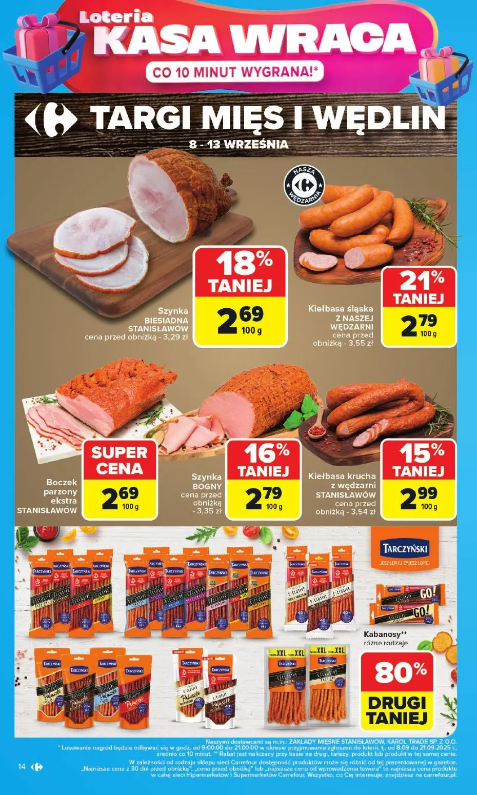 gazetka promocyjna Carrefour Loteria kasa wraca - Strona 14