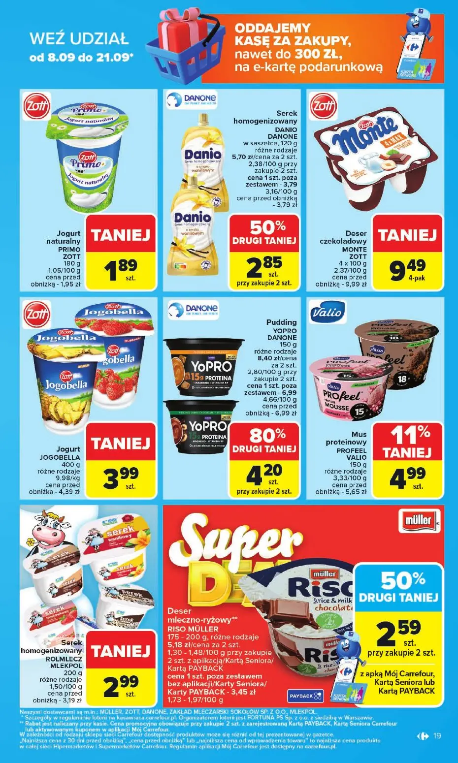gazetka promocyjna Carrefour Loteria kasa wraca - Strona 19