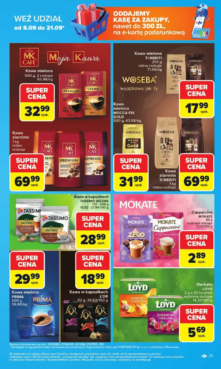 gazetka promocyjna Carrefour Loteria kasa wraca - Strona 25