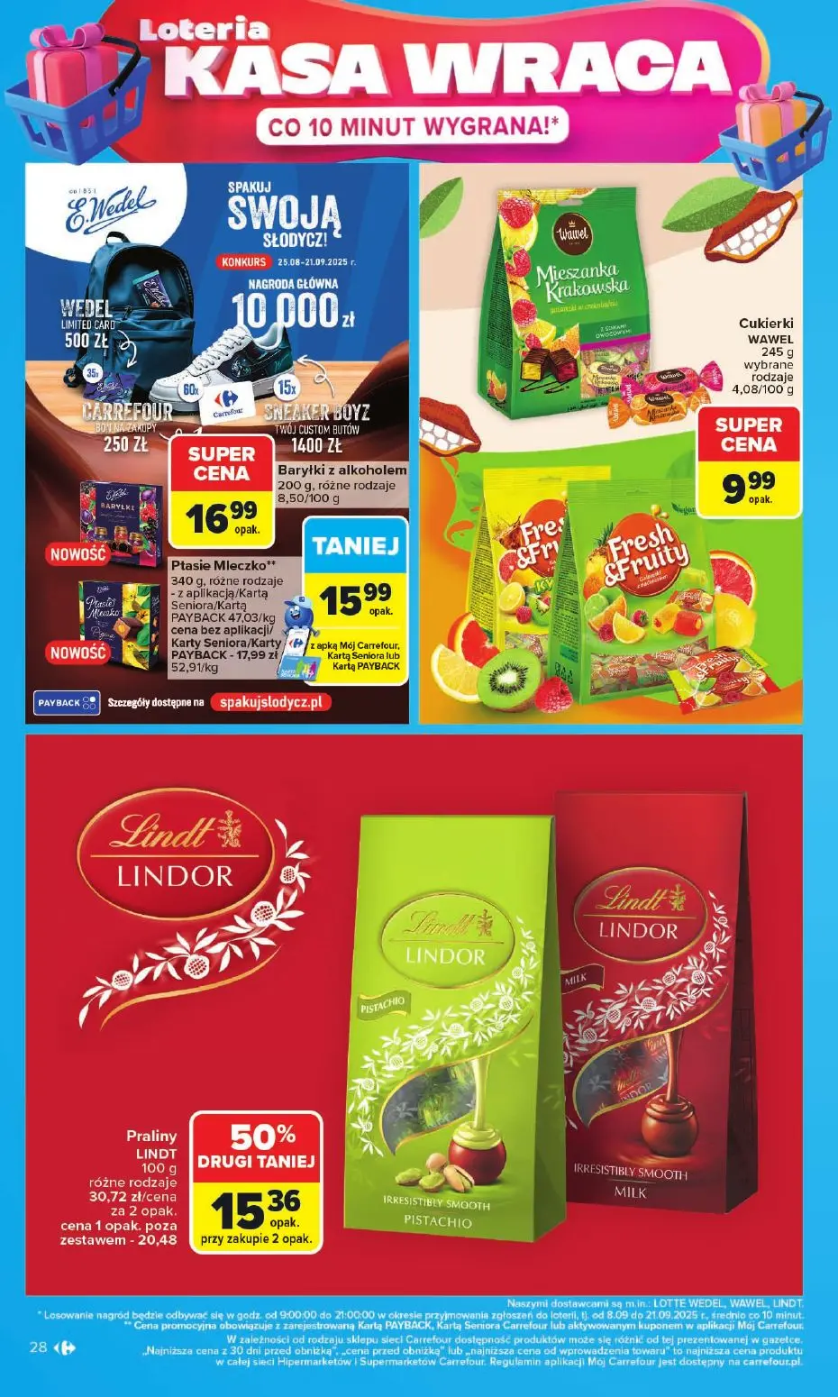 gazetka promocyjna Carrefour Loteria kasa wraca - Strona 28