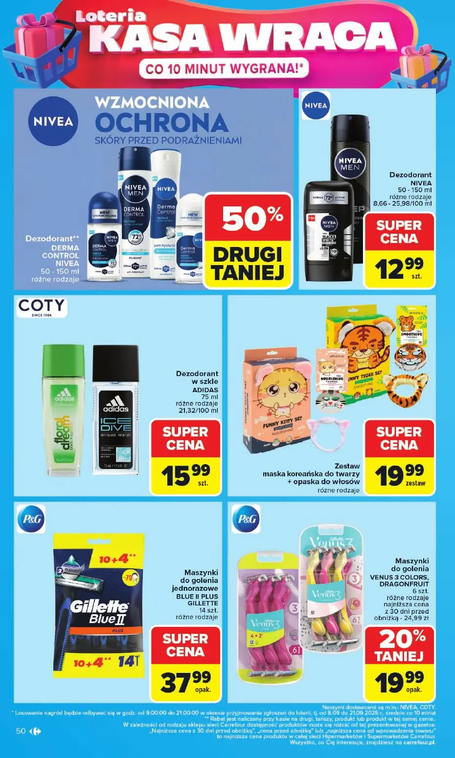 gazetka promocyjna Carrefour Loteria kasa wraca - Strona 50