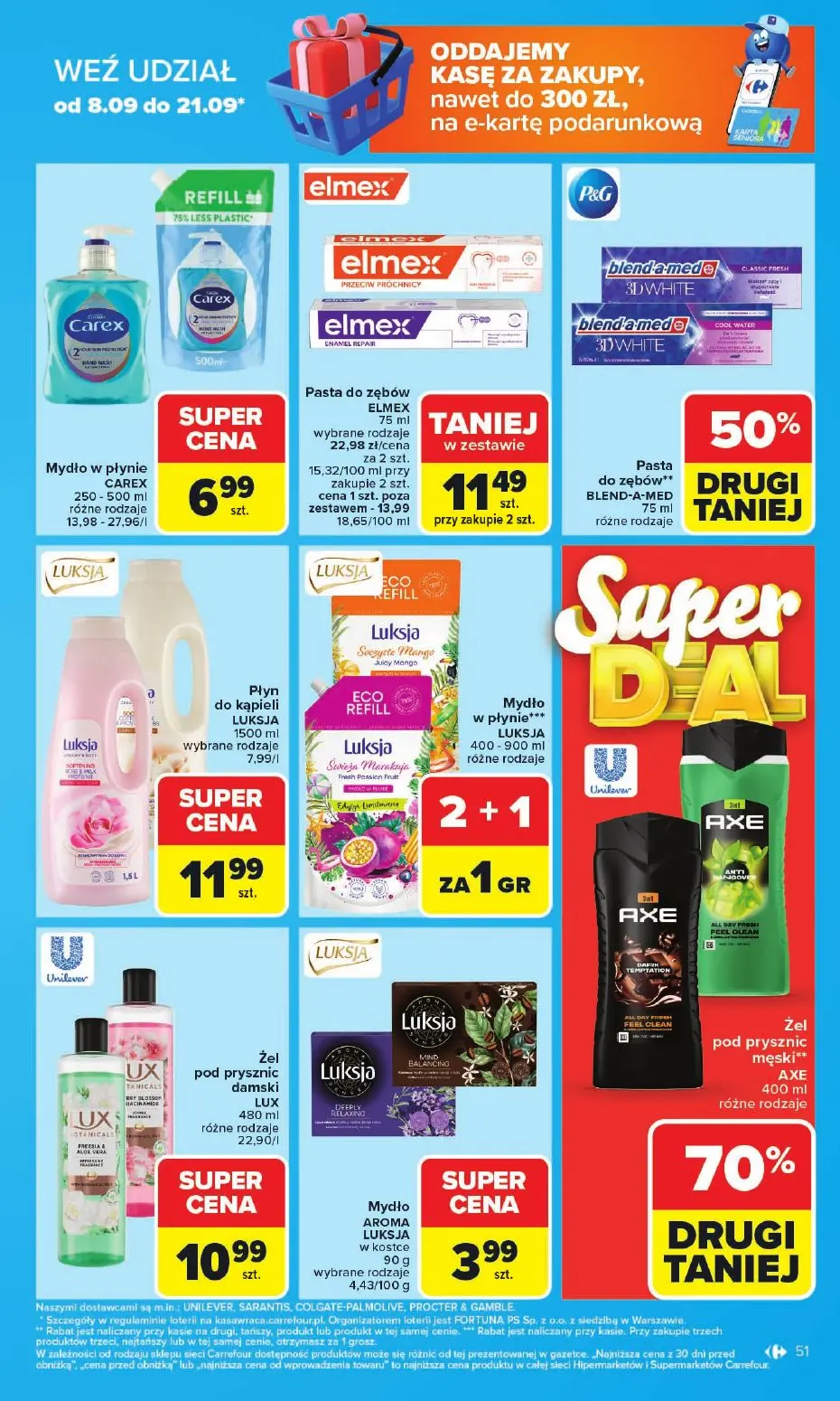 gazetka promocyjna Carrefour Loteria kasa wraca - Strona 51