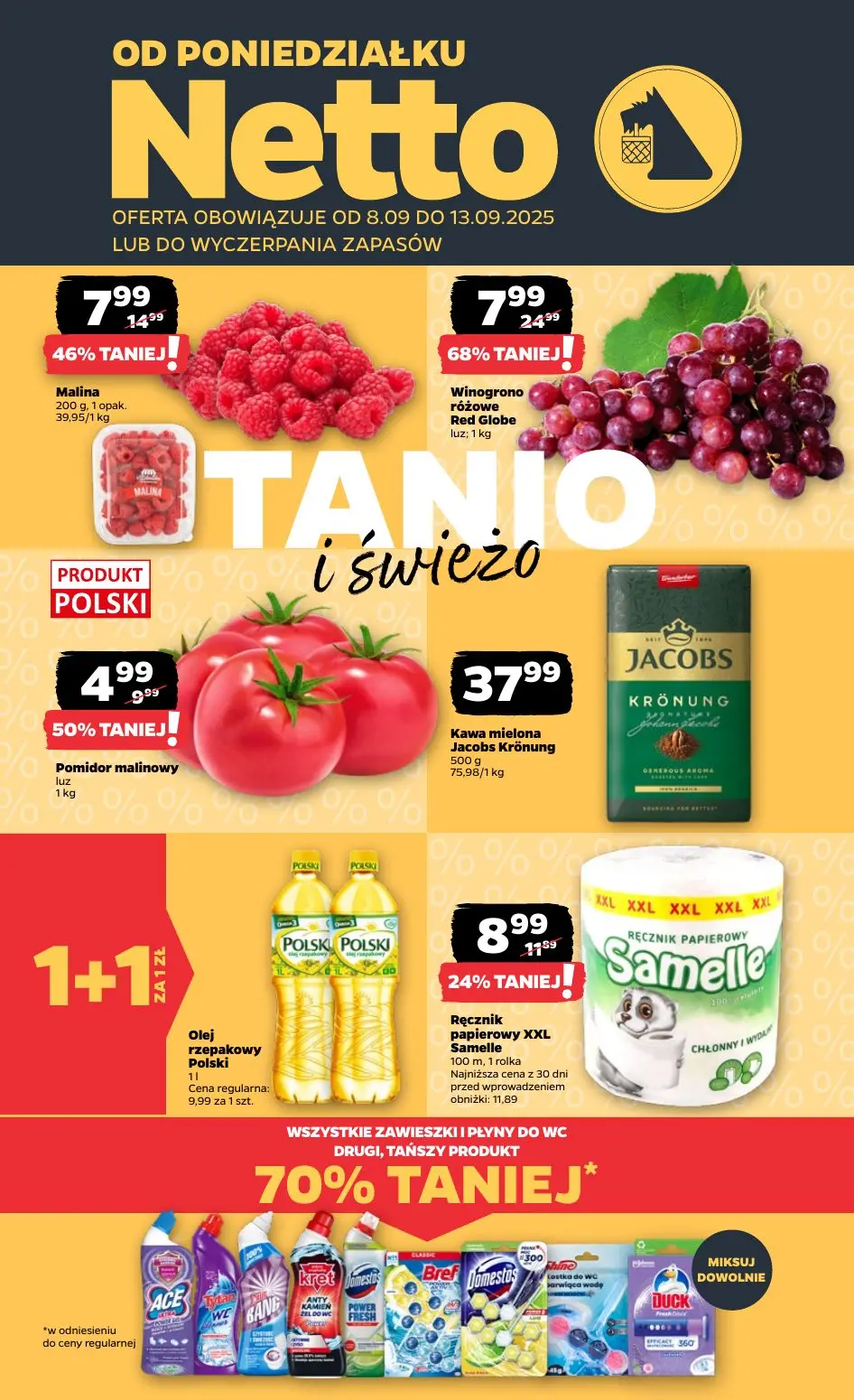 gazetka promocyjna NETTO Tanio i świeżo - Strona 1