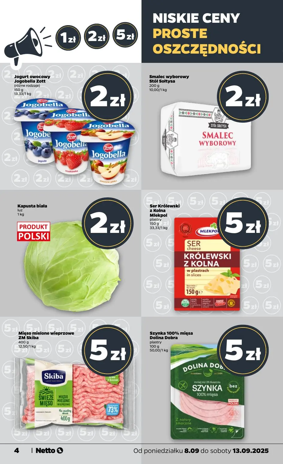 gazetka promocyjna NETTO Tanio i świeżo - Strona 4