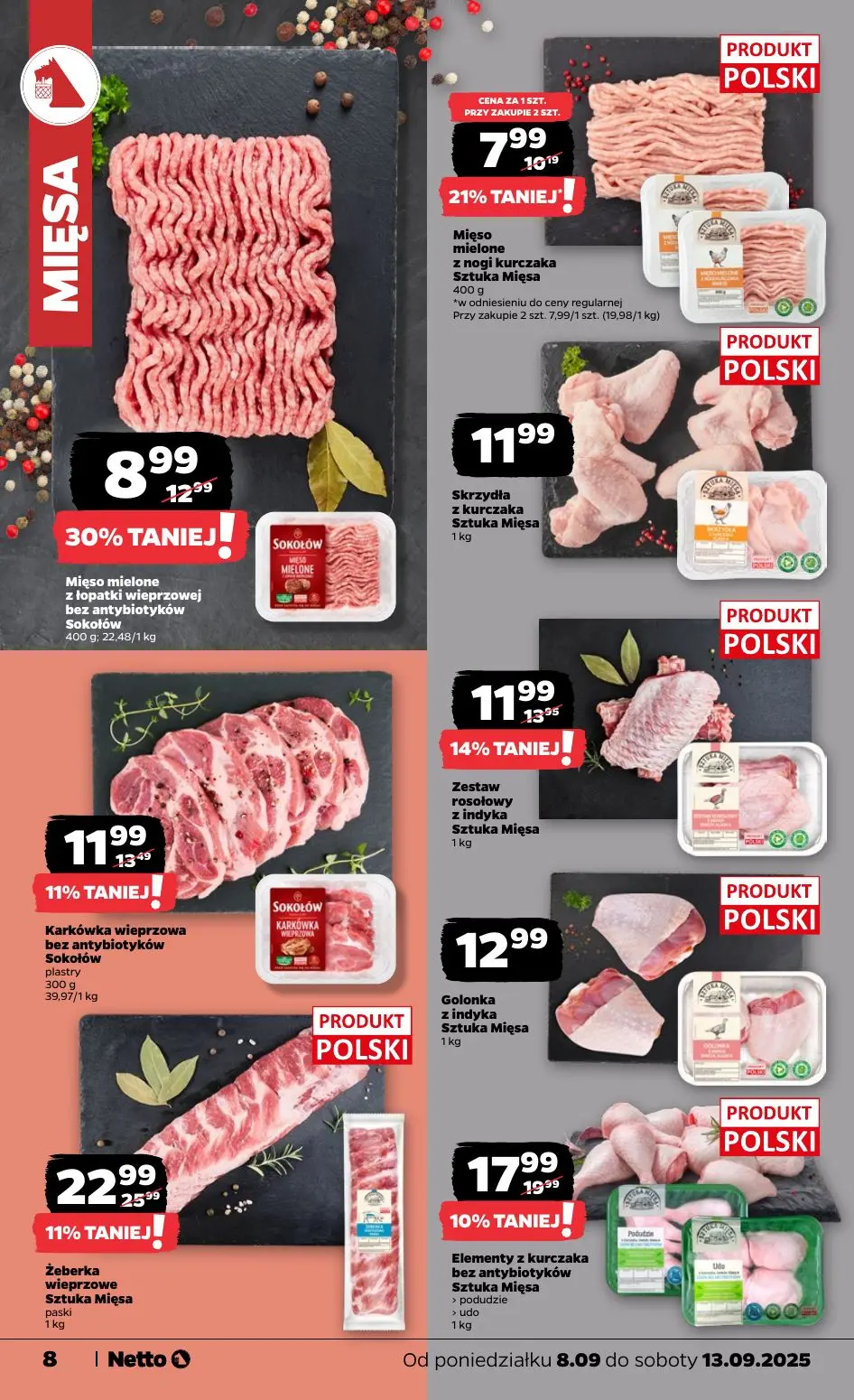 gazetka promocyjna NETTO Tanio i świeżo - Strona 8