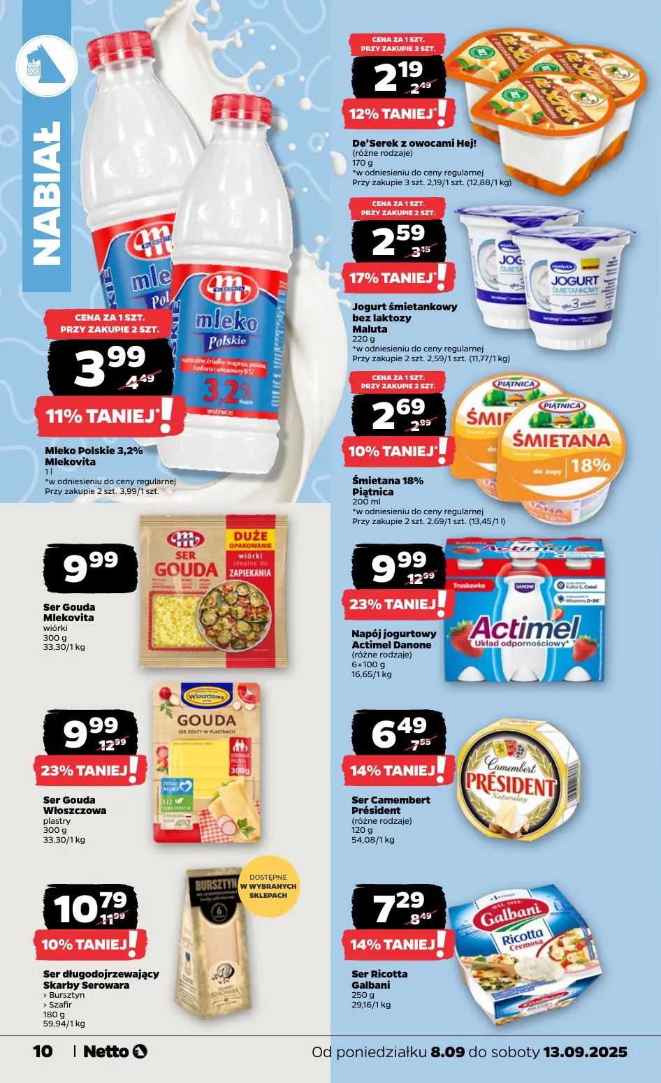 gazetka promocyjna NETTO Tanio i świeżo - Strona 10