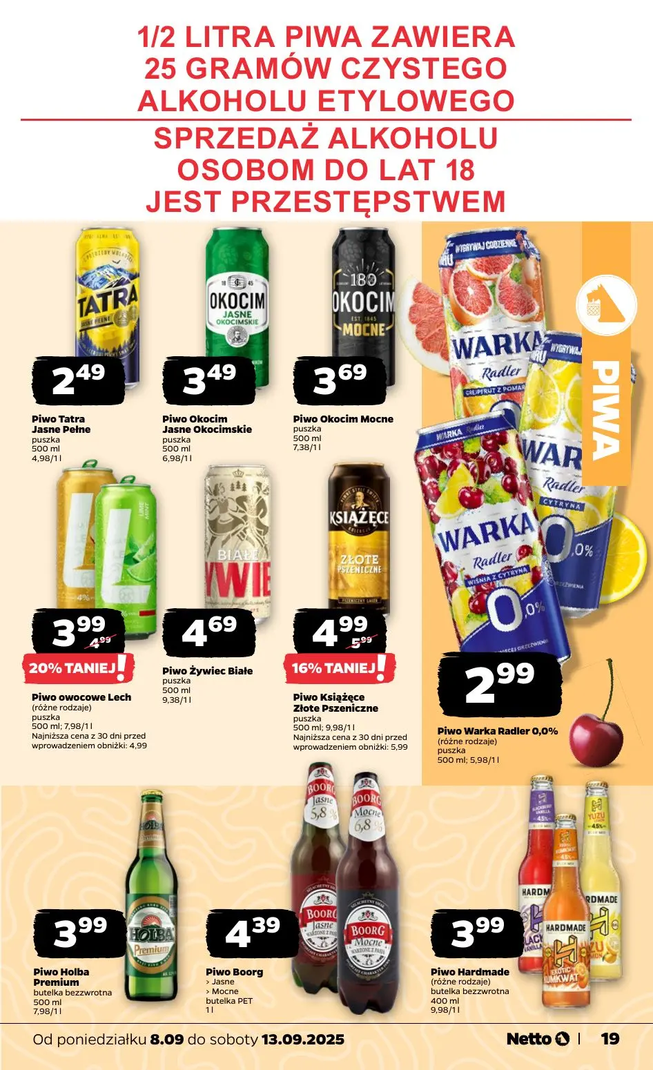 gazetka promocyjna NETTO Tanio i świeżo - Strona 19
