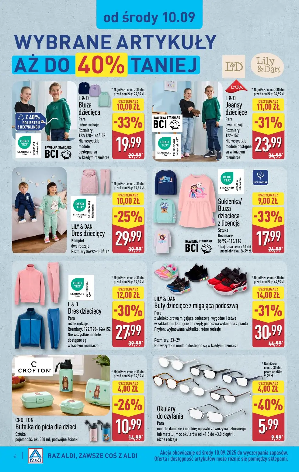 gazetka promocyjna ALDI Jesienna wyprawa w super cenach - Strona 6