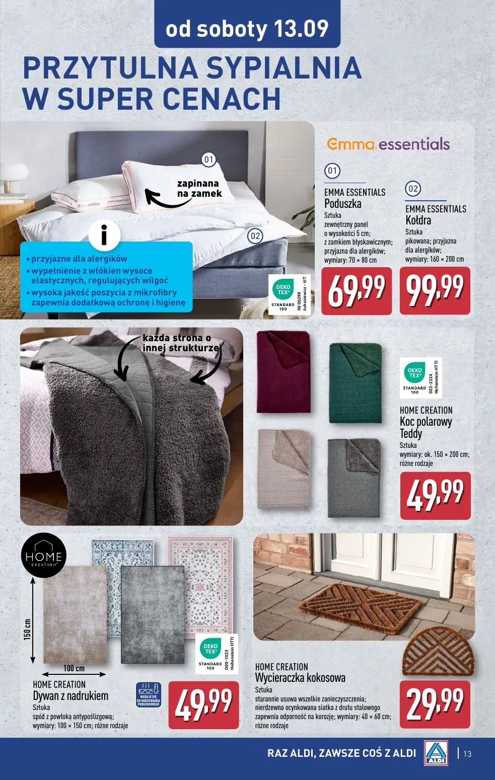 gazetka promocyjna ALDI Jesienna wyprawa w super cenach - Strona 13