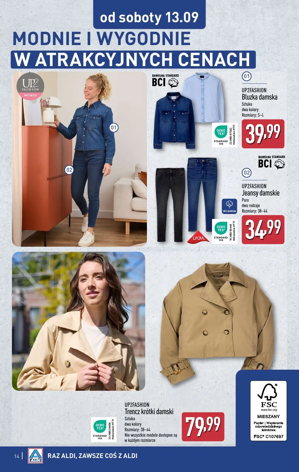 gazetka promocyjna ALDI Jesienna wyprawa w super cenach - Strona 14