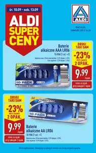 Gazetka promocyjna ALDI, ważna od 2025-09-10 do 2025-09-13.