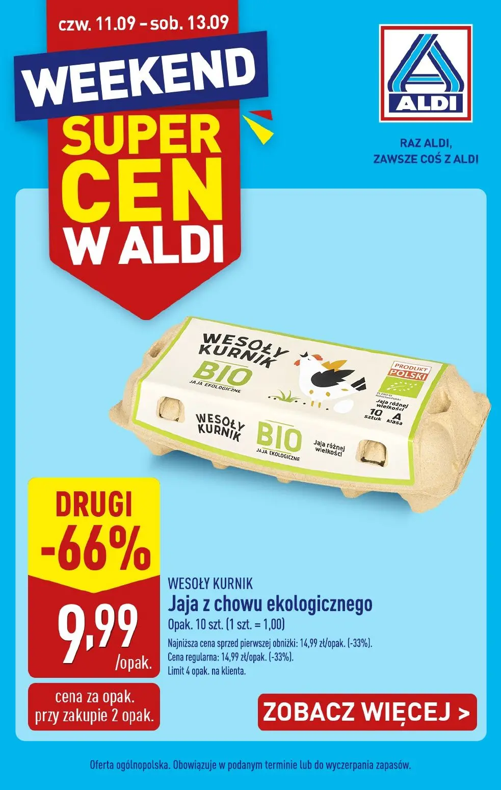 gazetka promocyjna ALDI Najlepsze promocje od czwartku - Strona 1