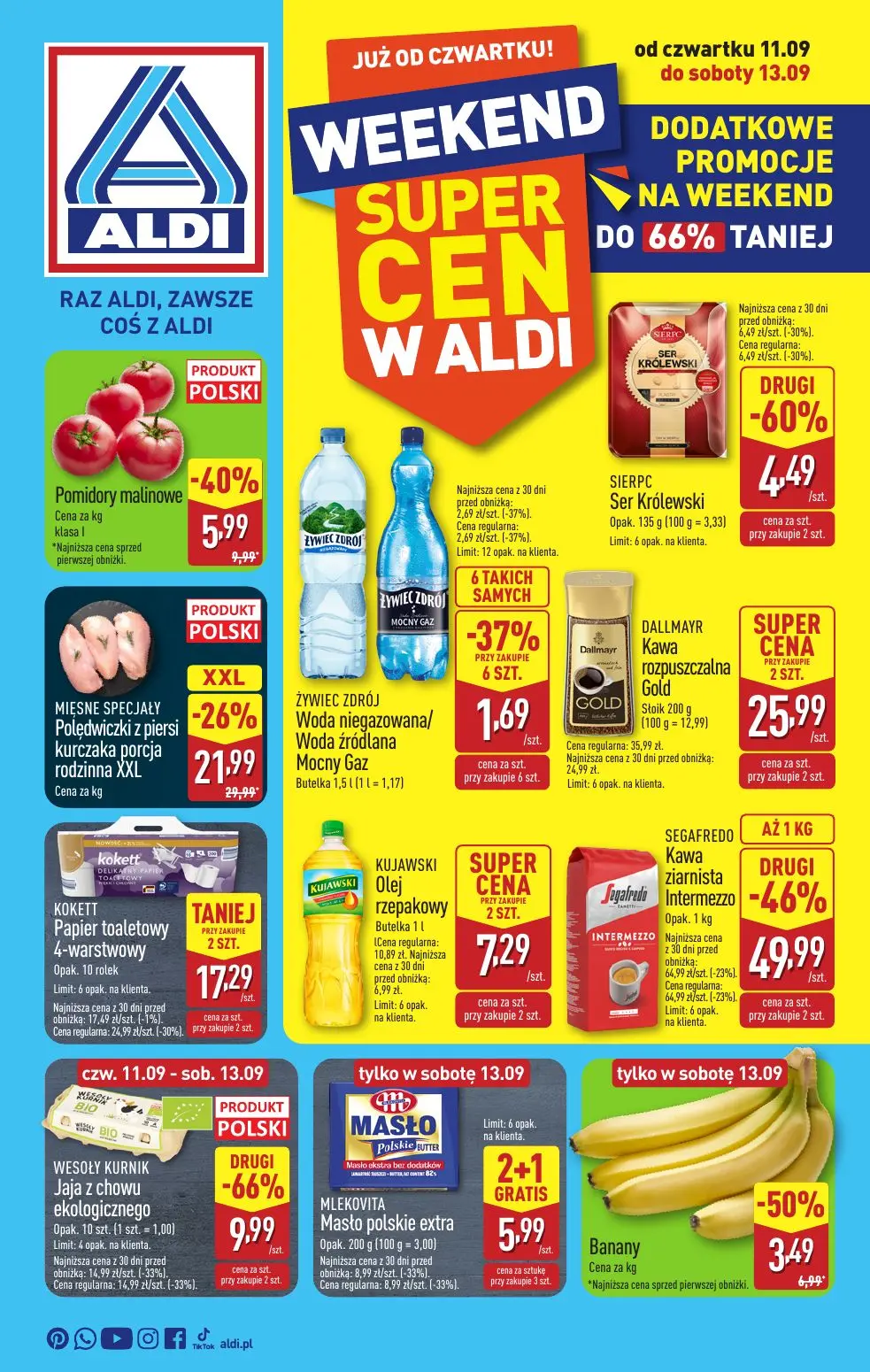 gazetka promocyjna ALDI Weekend super cen - Strona 1