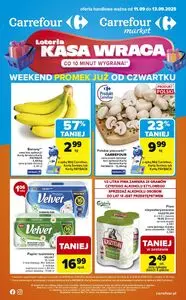 Gazetka promocyjna Carrefour, ważna od 2025-09-11 do 2025-09-13.