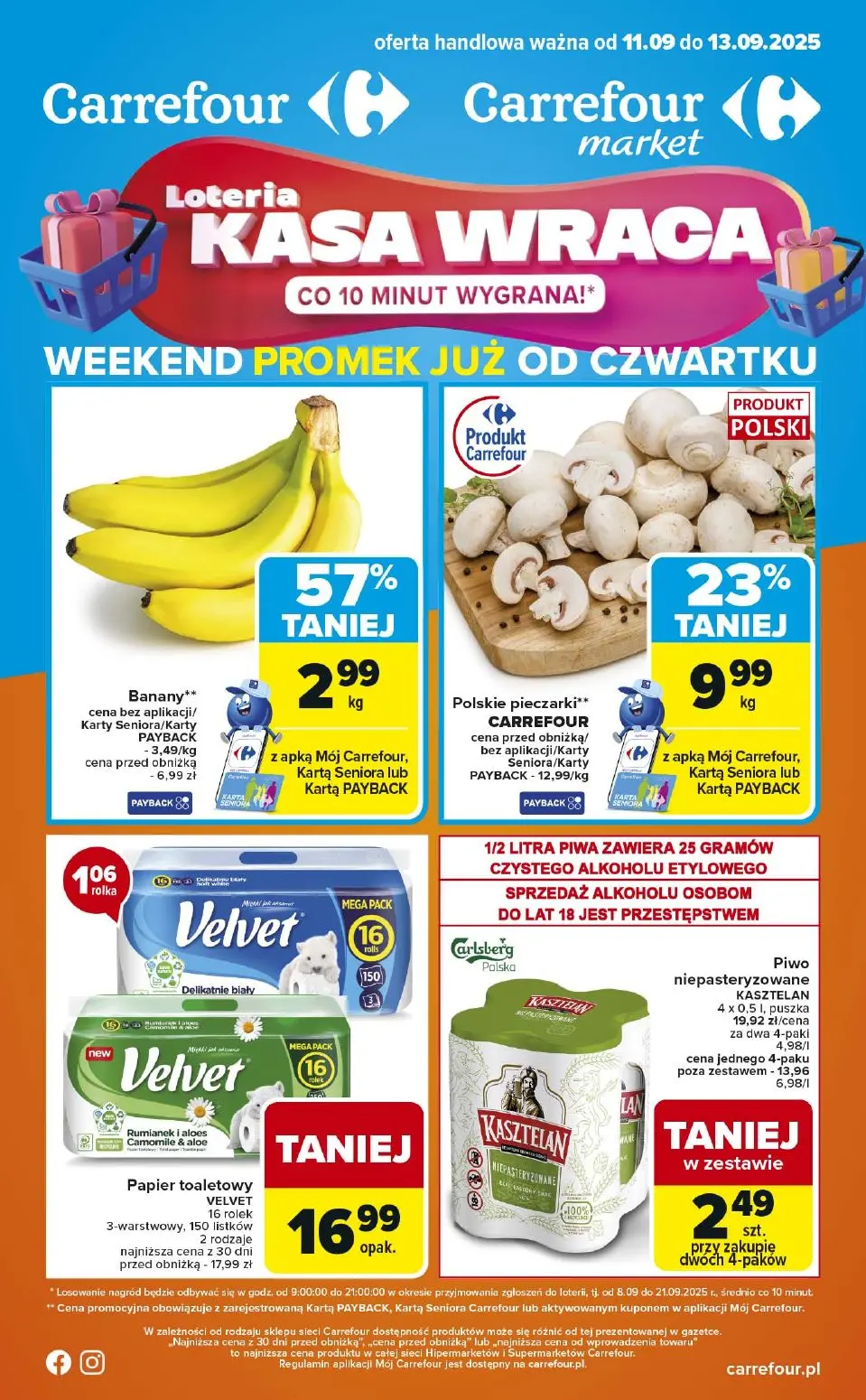 gazetka promocyjna Carrefour Weekend promek już od czwartku - Strona 1