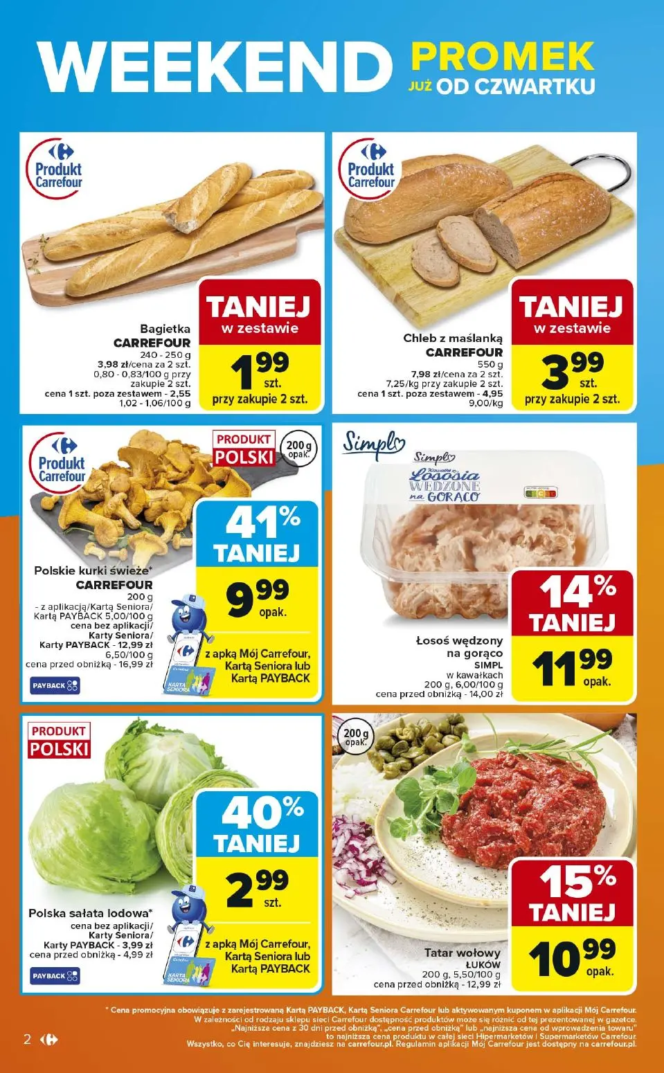 gazetka promocyjna Carrefour Weekend promek już od czwartku - Strona 2