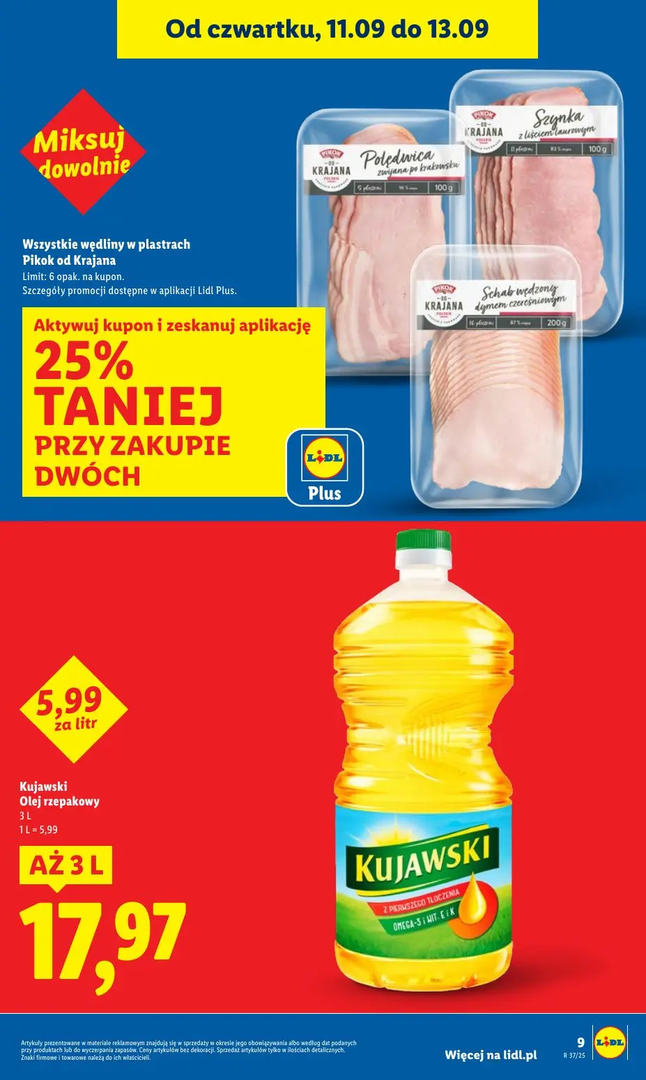 gazetka promocyjna LIDL Od czwartku - Strona 9