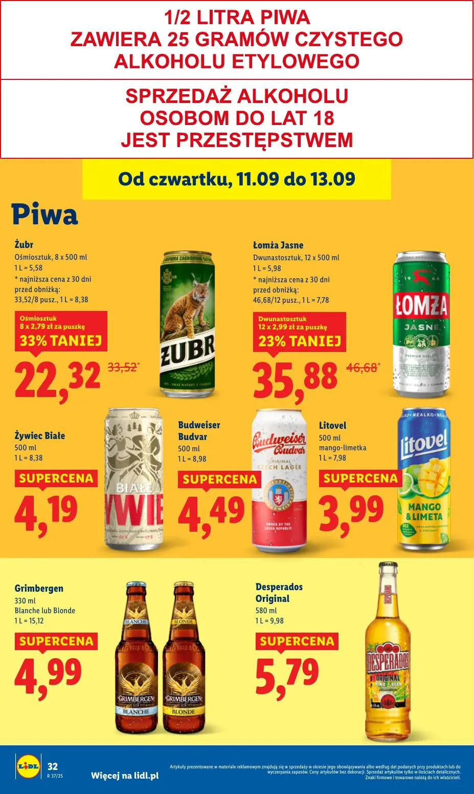gazetka promocyjna LIDL Od czwartku - Strona 36