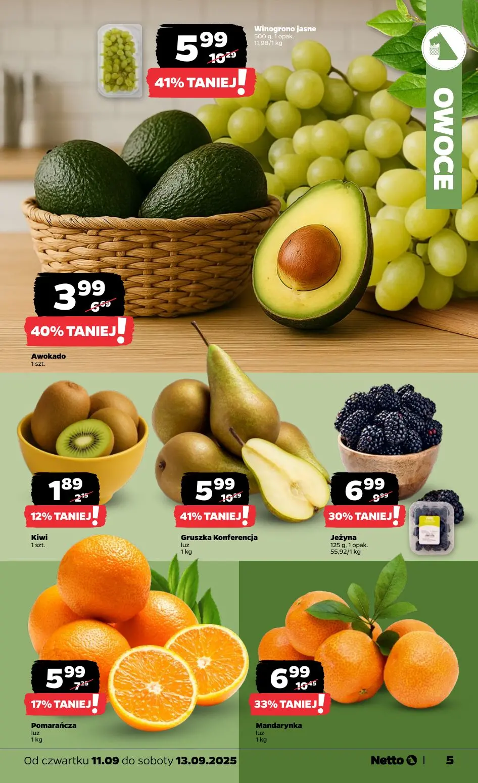 gazetka promocyjna NETTO Tanio i świeżo - Strona 5