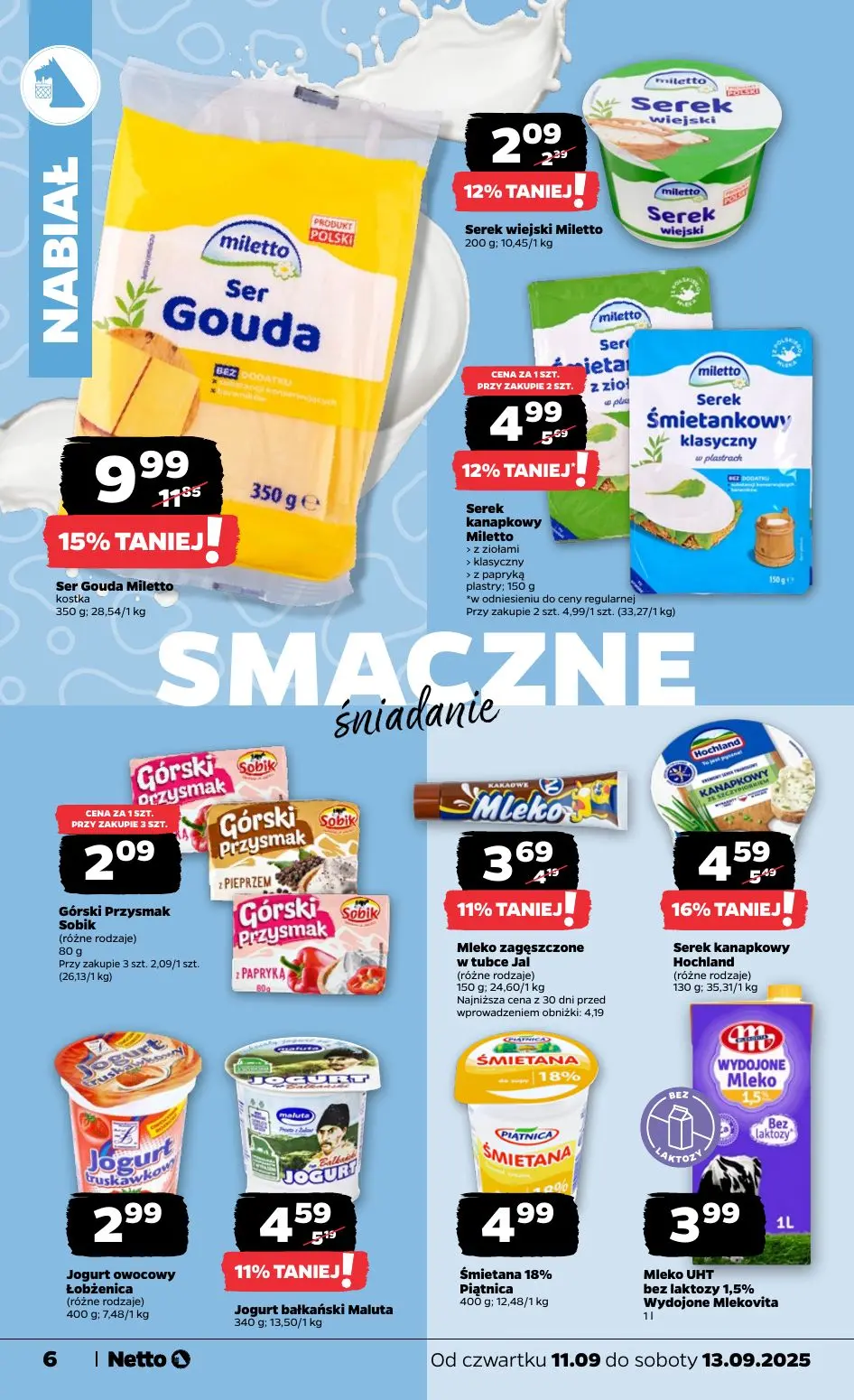 gazetka promocyjna NETTO Tanio i świeżo - Strona 6