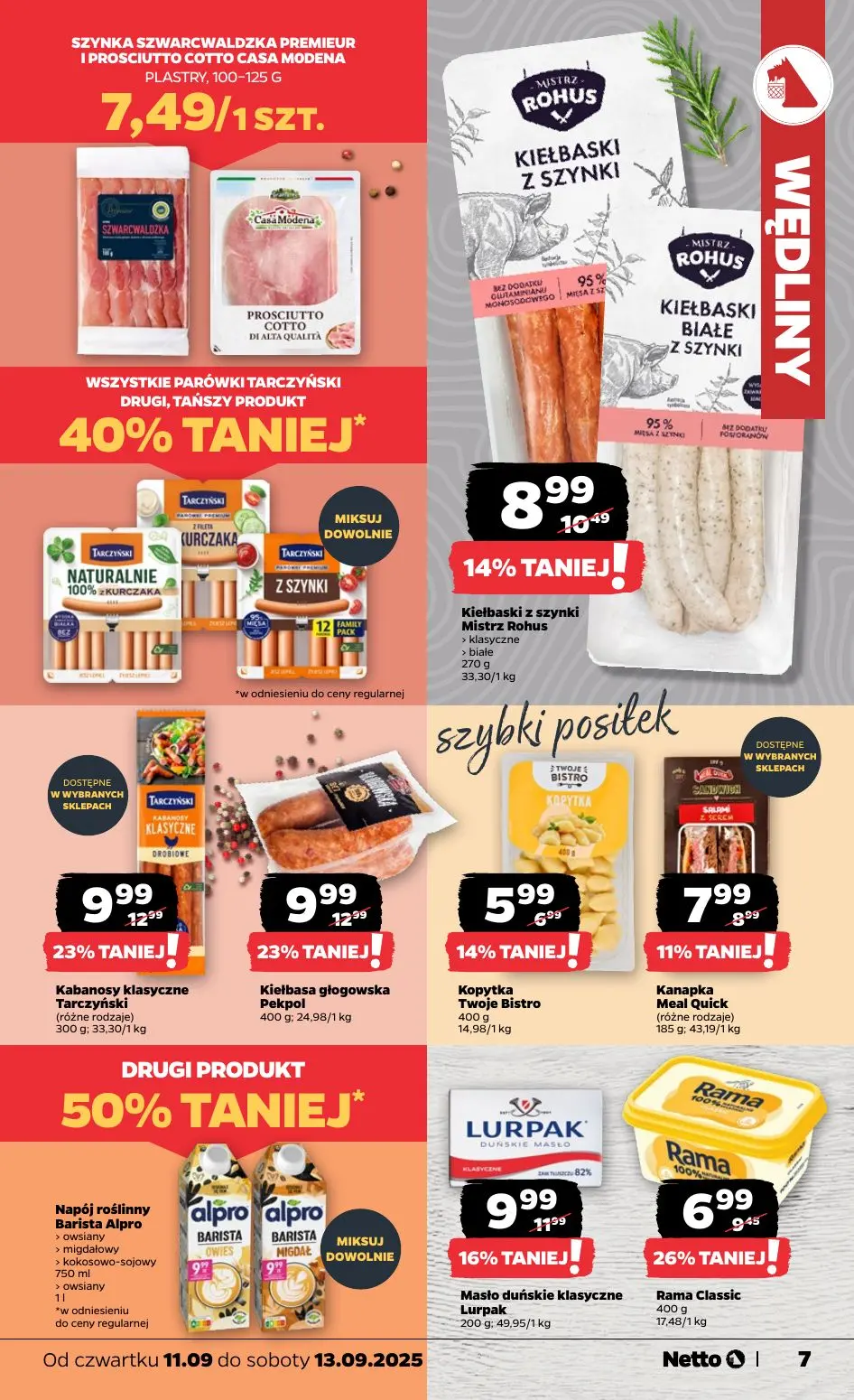 gazetka promocyjna NETTO Tanio i świeżo - Strona 7