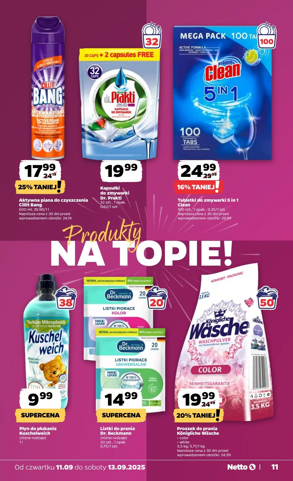 gazetka promocyjna NETTO Tanio i świeżo - Strona 11