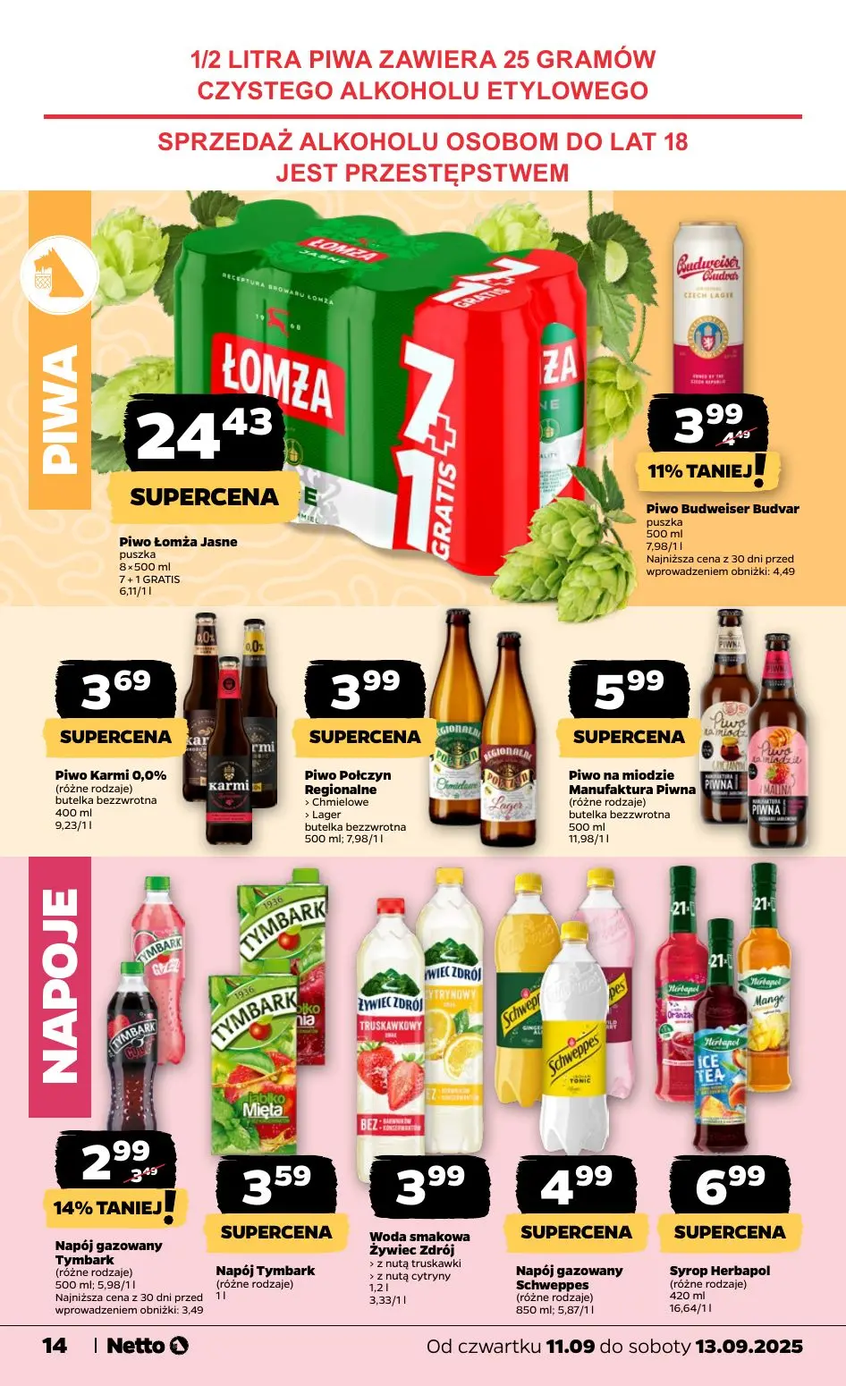 gazetka promocyjna NETTO Tanio i świeżo - Strona 14