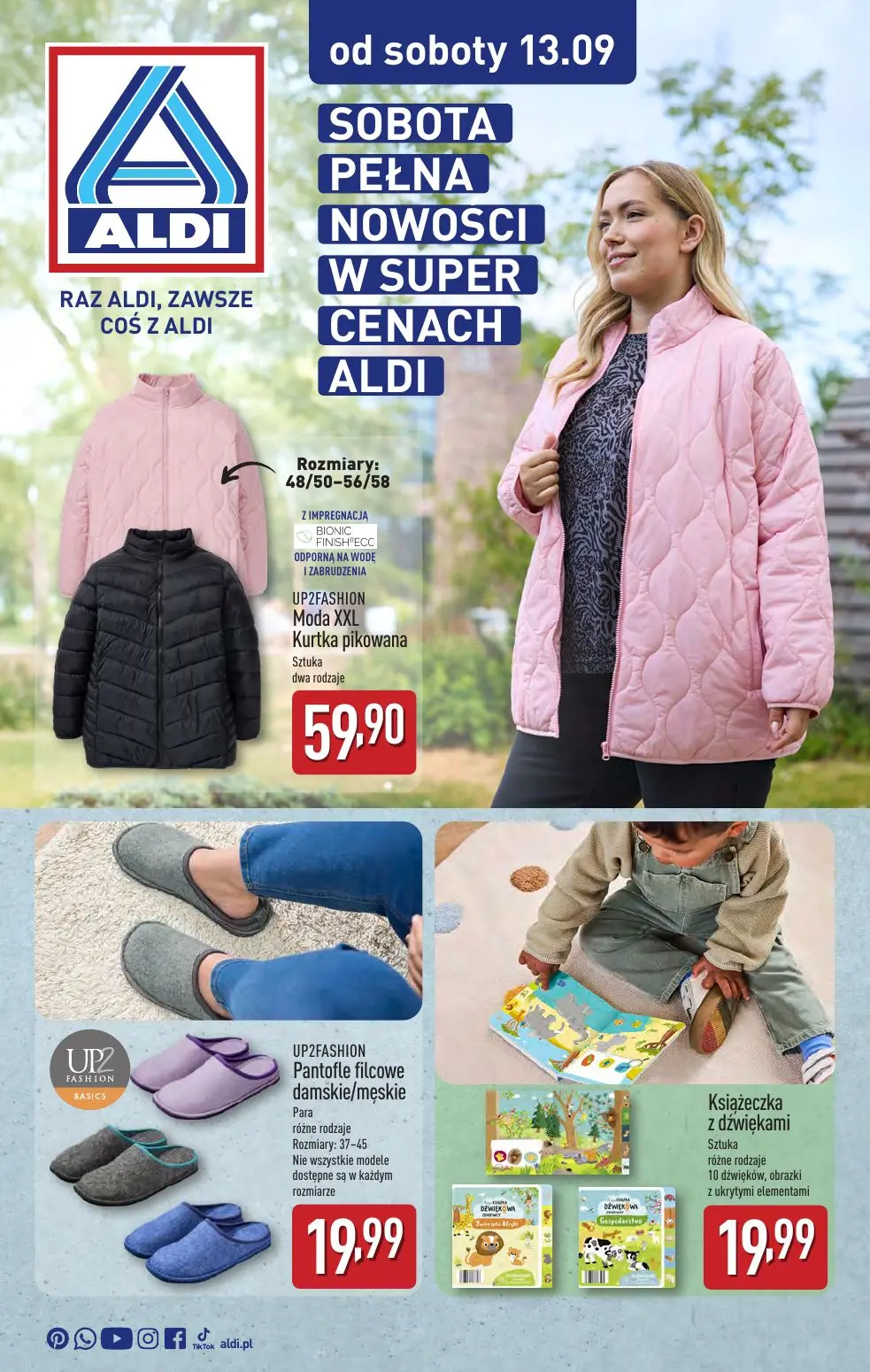 gazetka promocyjna ALDI Sobota pełna nowości - Strona 1