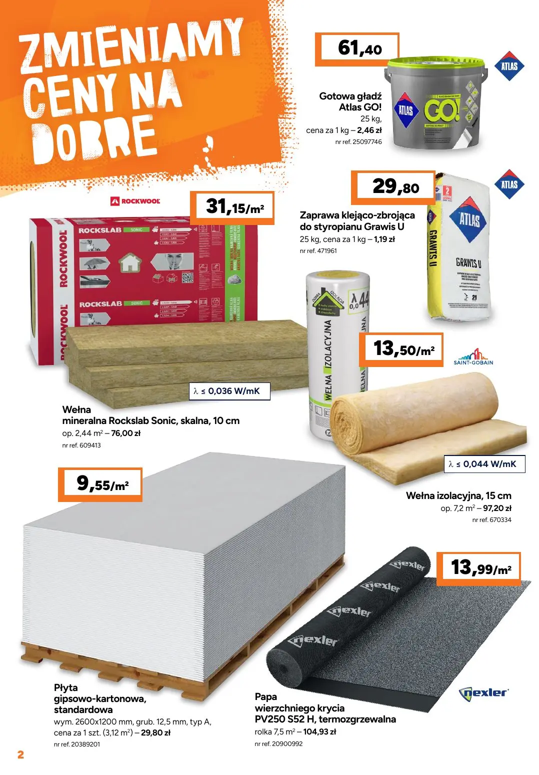 gazetka promocyjna BRICOMAN Zmieniamy ceny na dobre - Strona 2