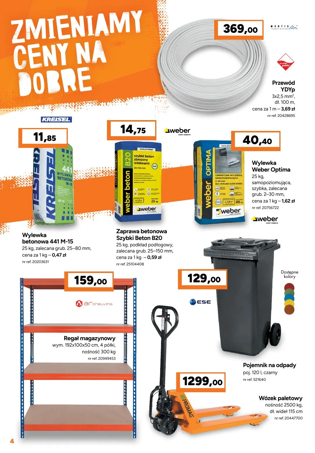 gazetka promocyjna BRICOMAN Zmieniamy ceny na dobre - Strona 4