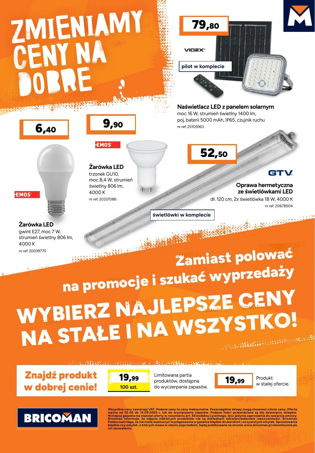 gazetka promocyjna BRICOMAN Zmieniamy ceny na dobre - Strona 12
