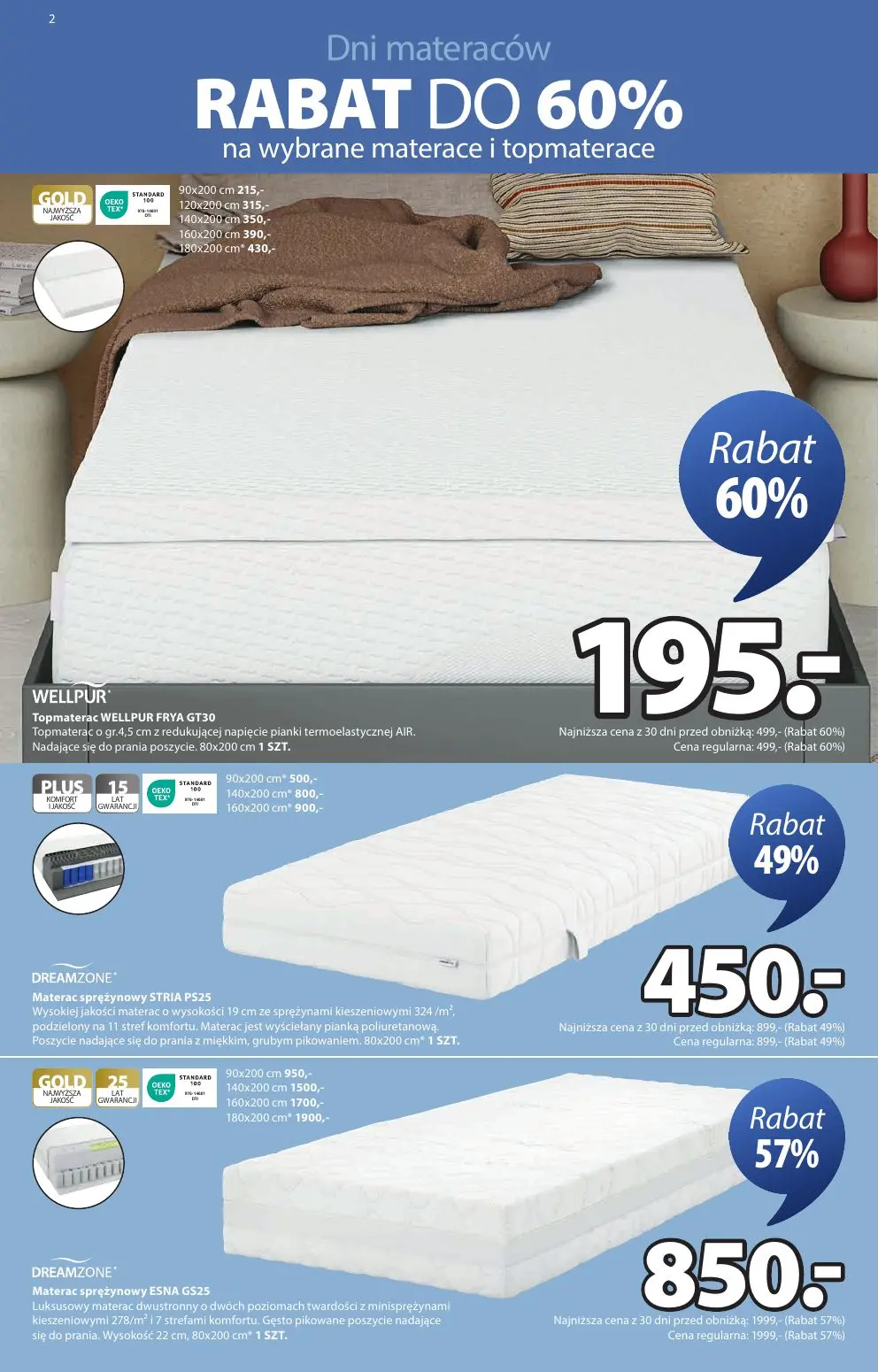 gazetka promocyjna JYSK Świetna oferta dla domu - Strona 2