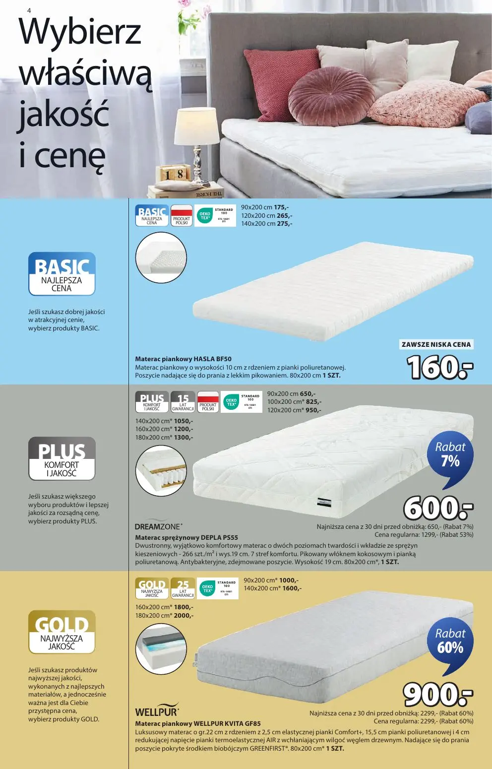 gazetka promocyjna JYSK Świetna oferta dla domu - Strona 4