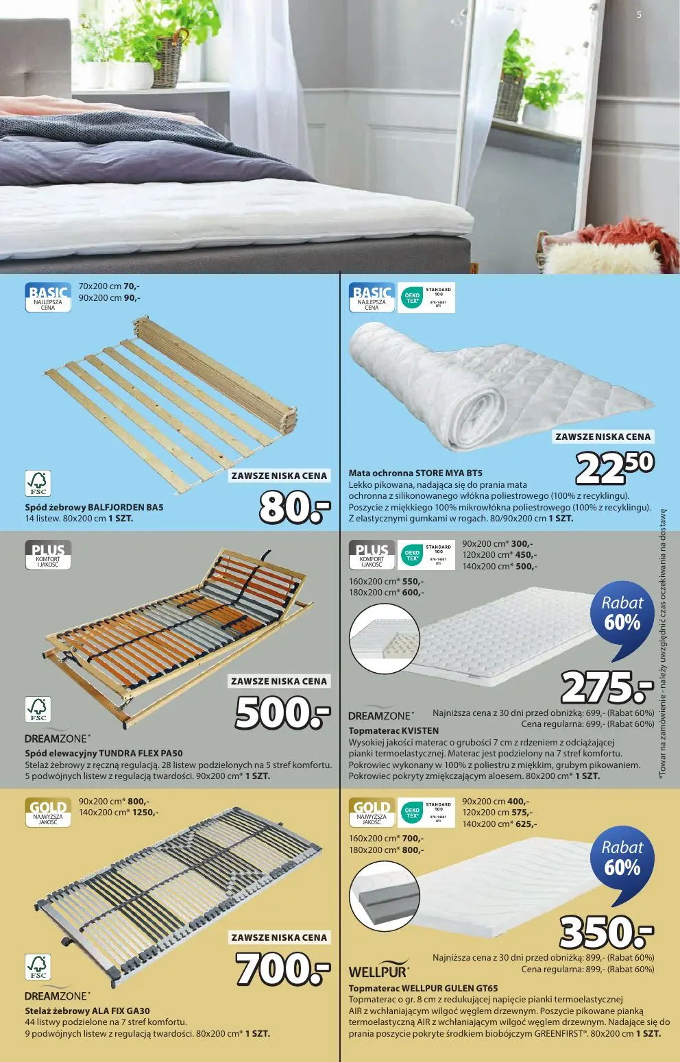 gazetka promocyjna JYSK Świetna oferta dla domu - Strona 5