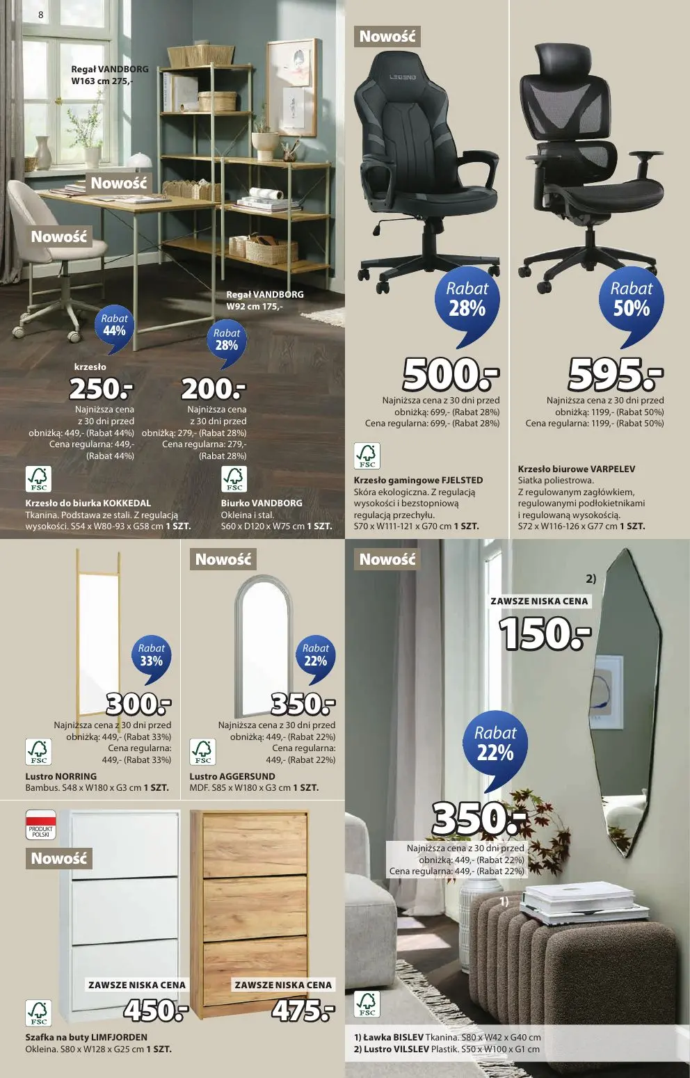 gazetka promocyjna JYSK Świetna oferta dla domu - Strona 8