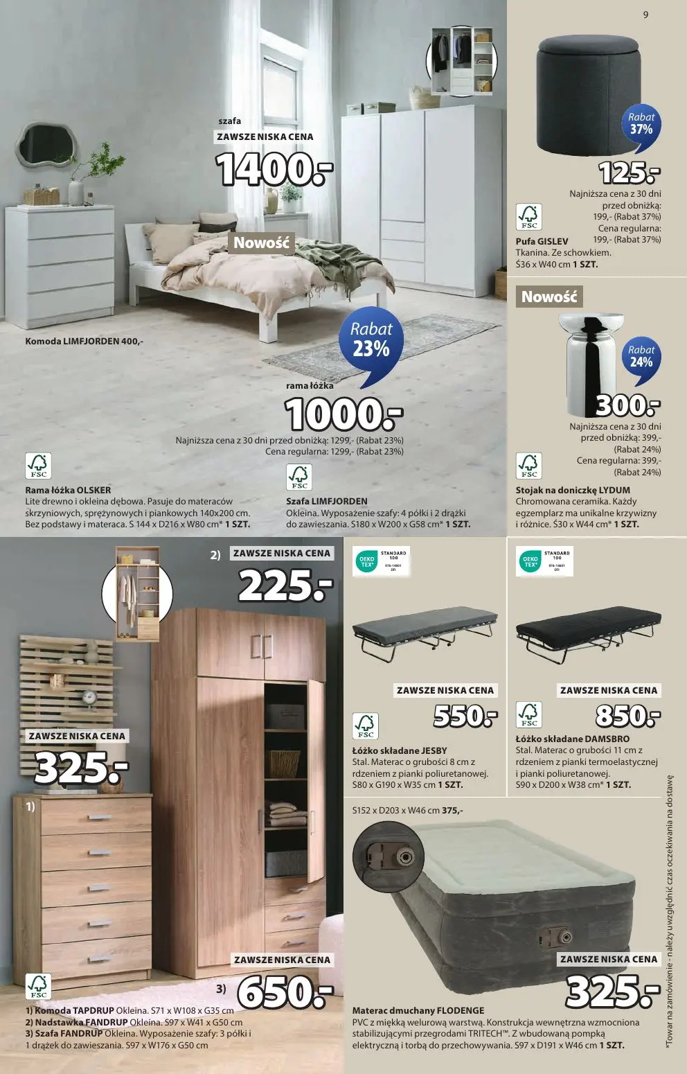 gazetka promocyjna JYSK Świetna oferta dla domu - Strona 9